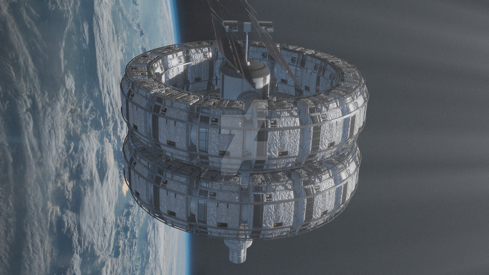 Span space. Космическая станция. Орбитальная станция будущего. Огромная Космическая станция. Корабли с искусственной гравитацией.